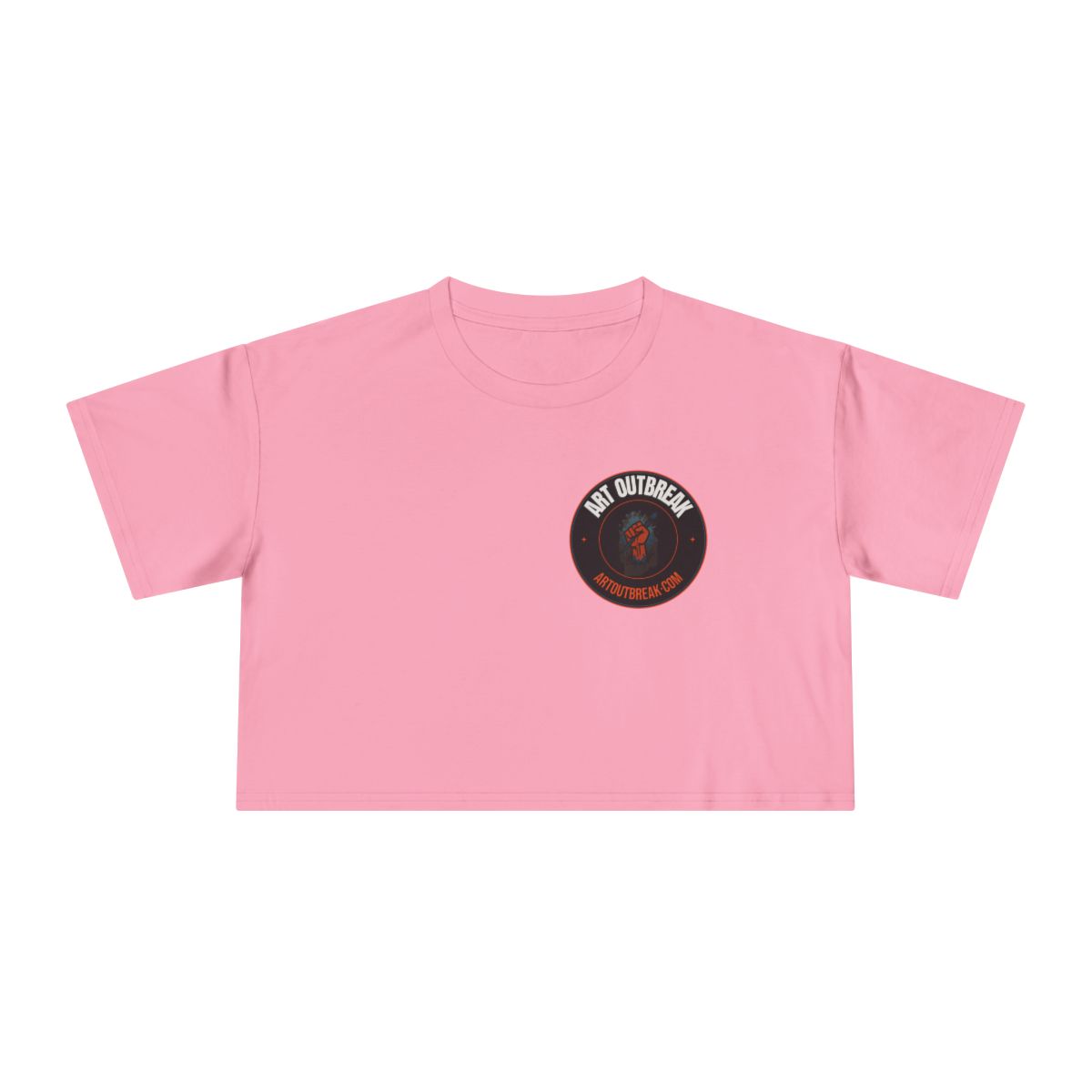 Pedicab Cardio Crop Tee | Pedicab Illustration Fitness Shirt - Image 12