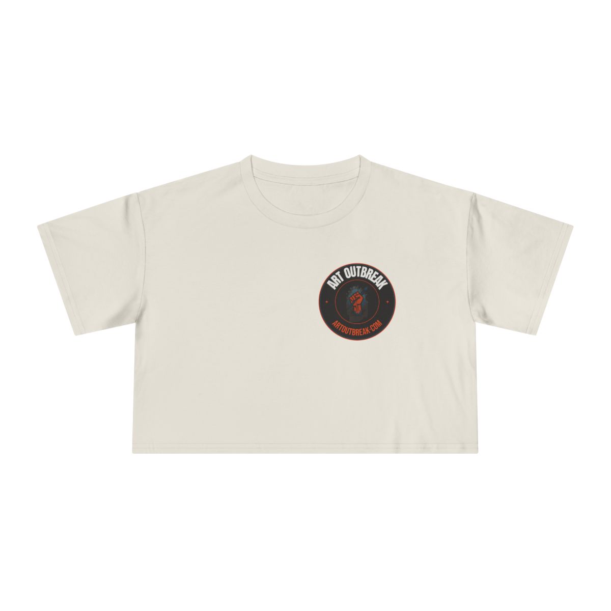 Pedicab Cardio Crop Tee | Pedicab Illustration Fitness Shirt - Image 13