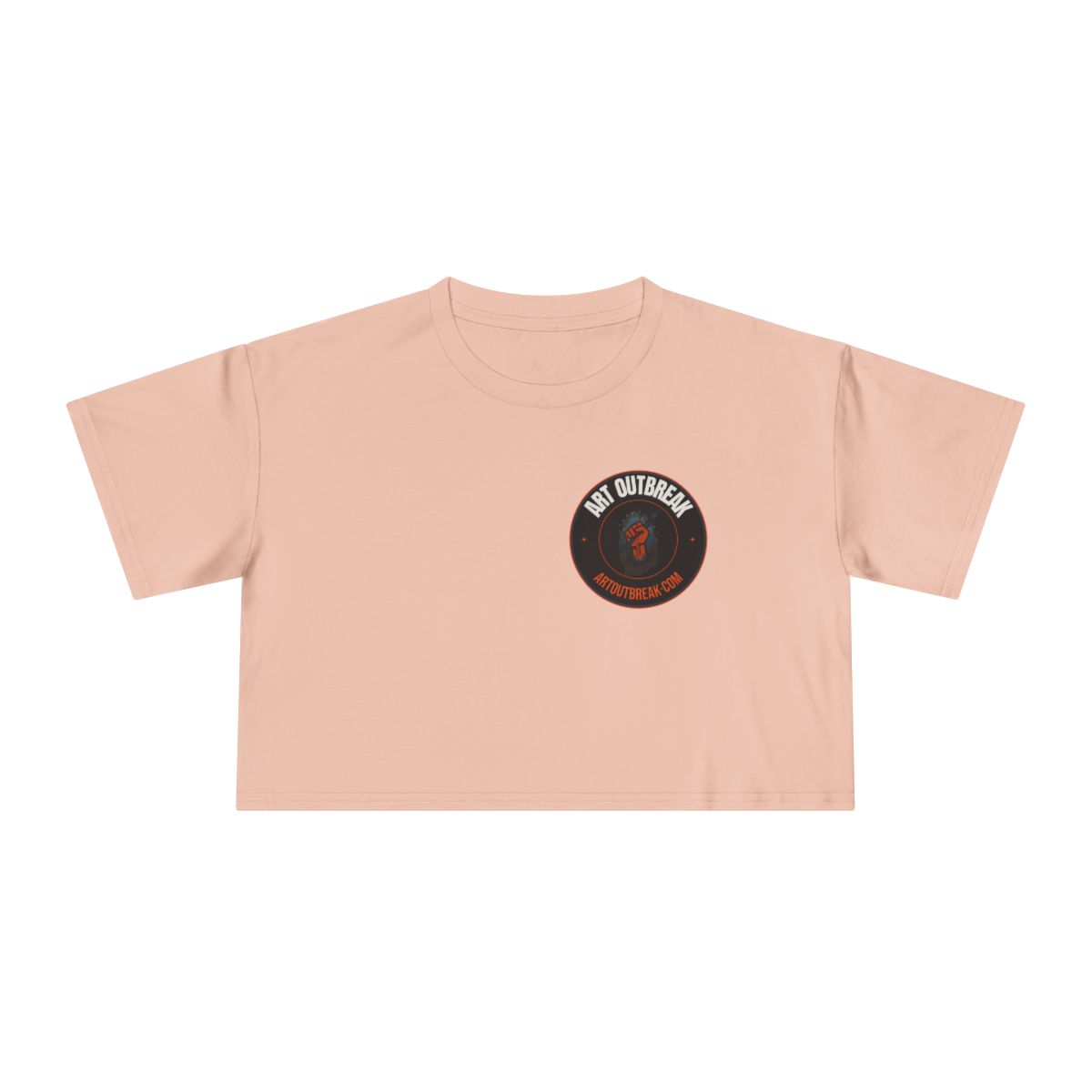 Pedicab Cardio Crop Tee | Pedicab Illustration Fitness Shirt - Image 16