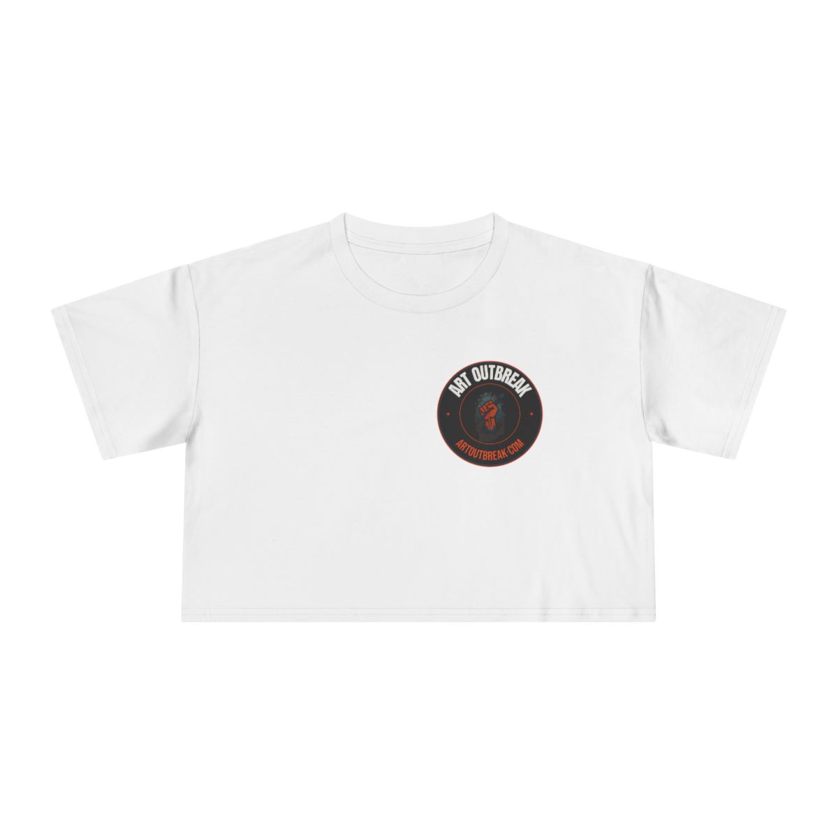 Pedicab Cardio Crop Tee | Pedicab Illustration Fitness Shirt - Image 19