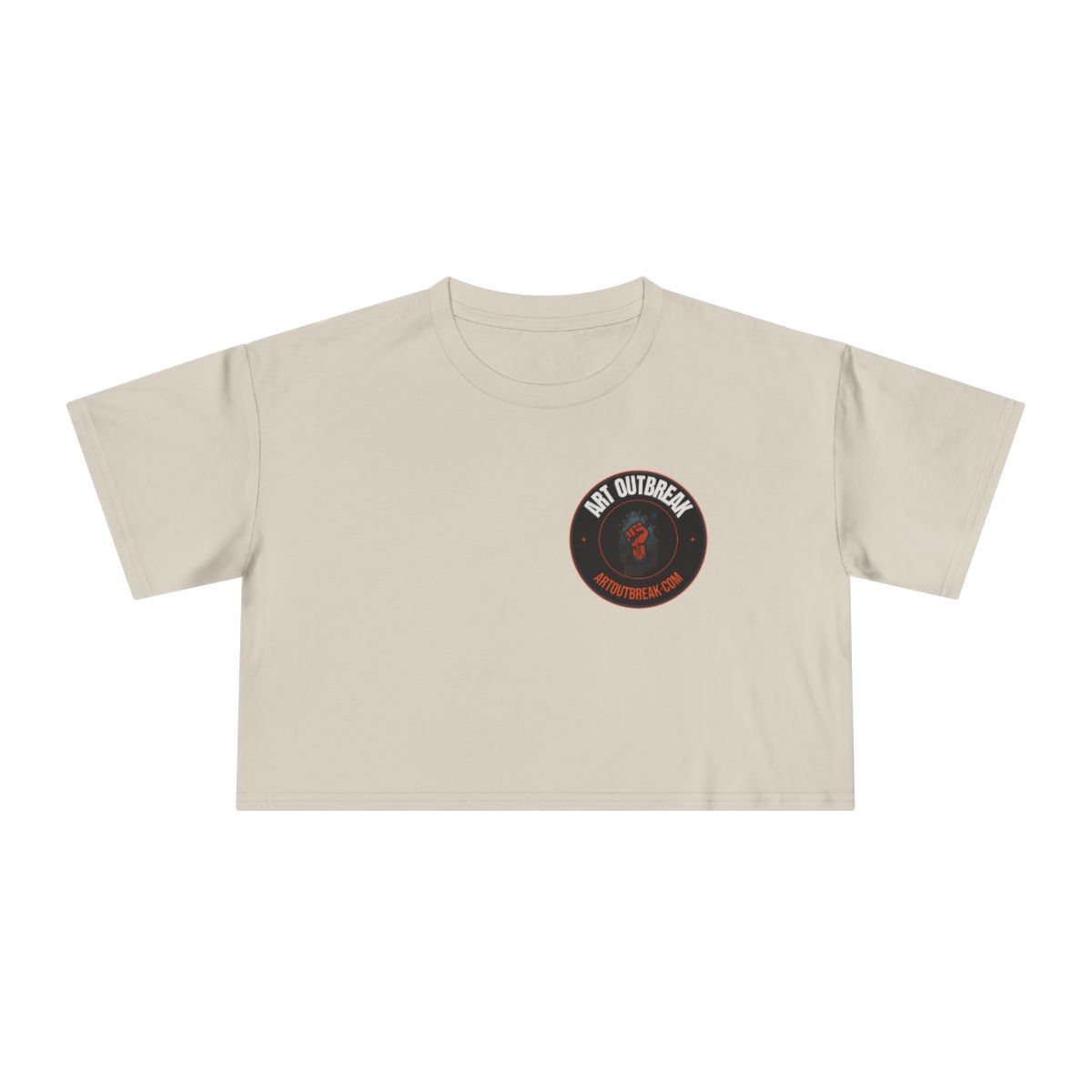 Pedicab Cardio Crop Tee | Pedicab Illustration Fitness Shirt - Image 11