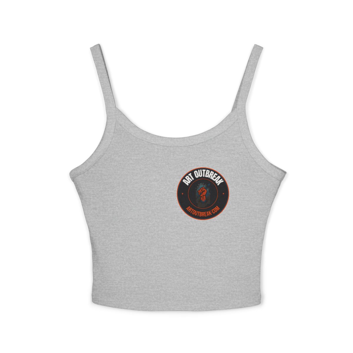 Pedicab Cardio Spaghetti Strap Tank Top | Rickshaw Cycling Fitness Design - Image 6