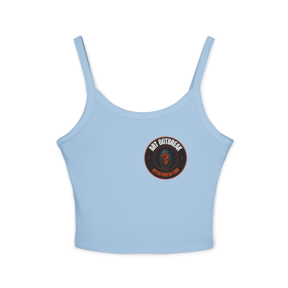 Pedicab Cardio Spaghetti Strap Tank Top | Rickshaw Cycling Fitness Design - Image 7