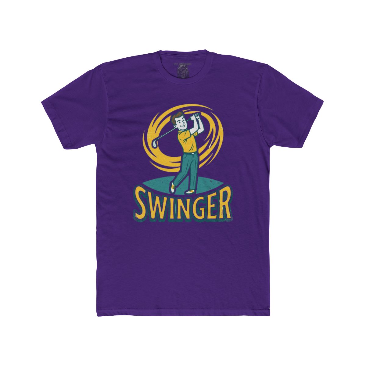 Golfer Swinger T-Shirt | Vintage Golf Player Illustration, Sports Tee - Image 12