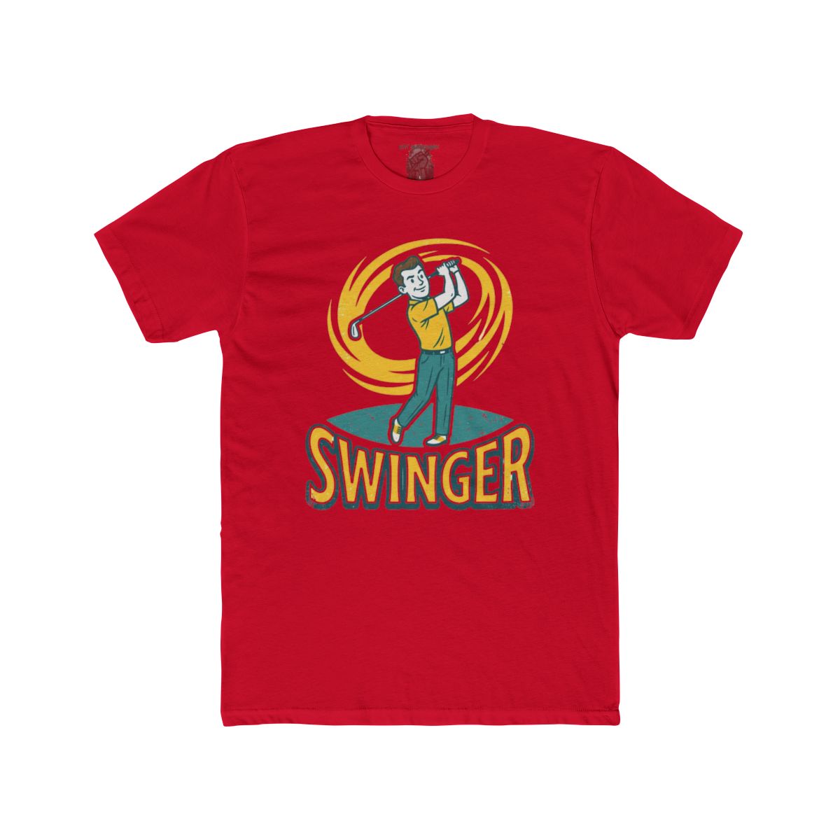 Golfer Swinger T-Shirt | Vintage Golf Player Illustration, Sports Tee - Image 13
