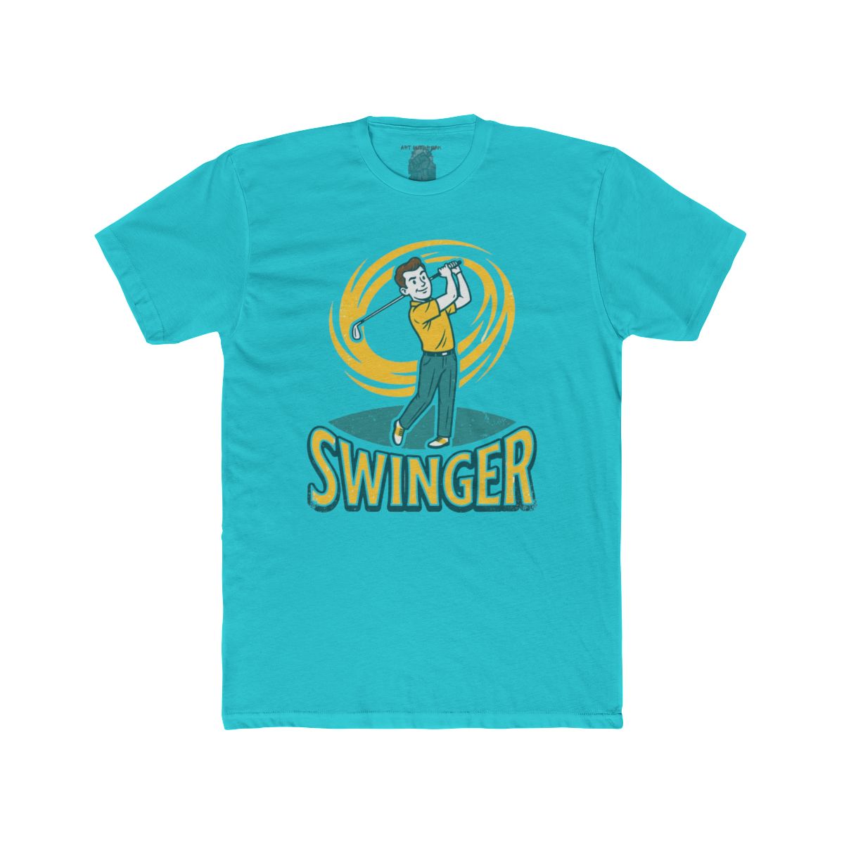 Golfer Swinger T-Shirt | Vintage Golf Player Illustration, Sports Tee - Image 14