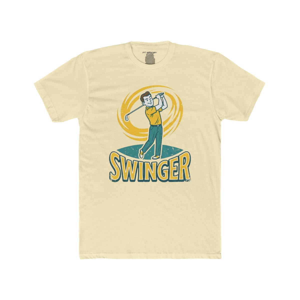 Golfer Swinger T-Shirt | Vintage Golf Player Illustration, Sports Tee - Image 11