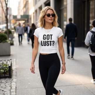 GOT LUST? Graphic Baby Tee lifestyle photo
