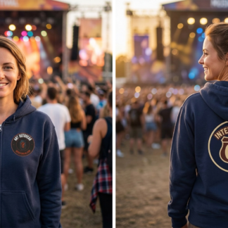 Intercourse 69 Road Shield Hoodie lifestyle photo