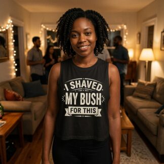 I Shaved My Bush For This Sleeveless Crop Top lifestyle photo