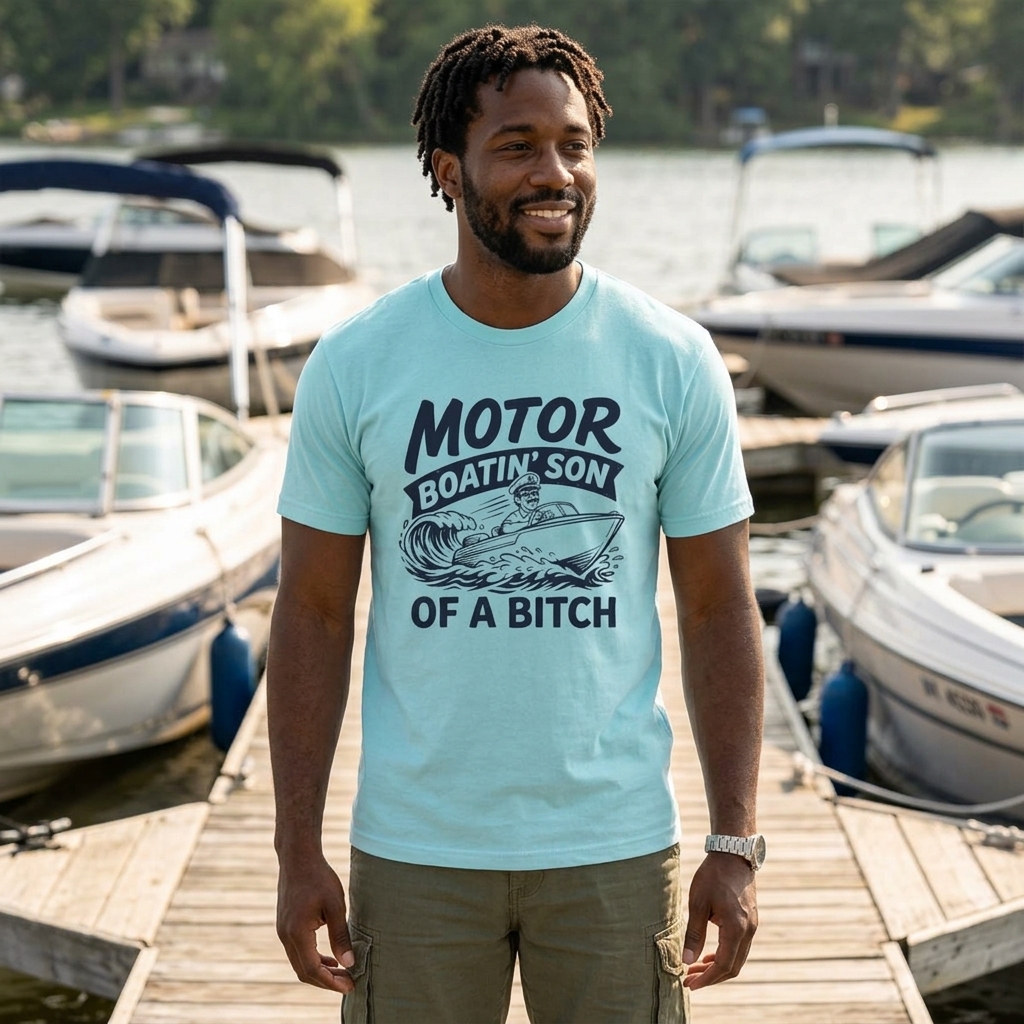 Motor Boatin’ Son of a Bitch Shirt | Tee & Tank Styles
