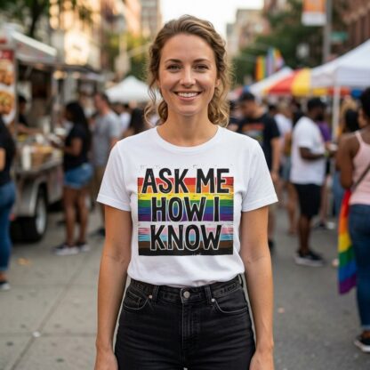 Ask Me How I Know T-Shirt lifestyle photo