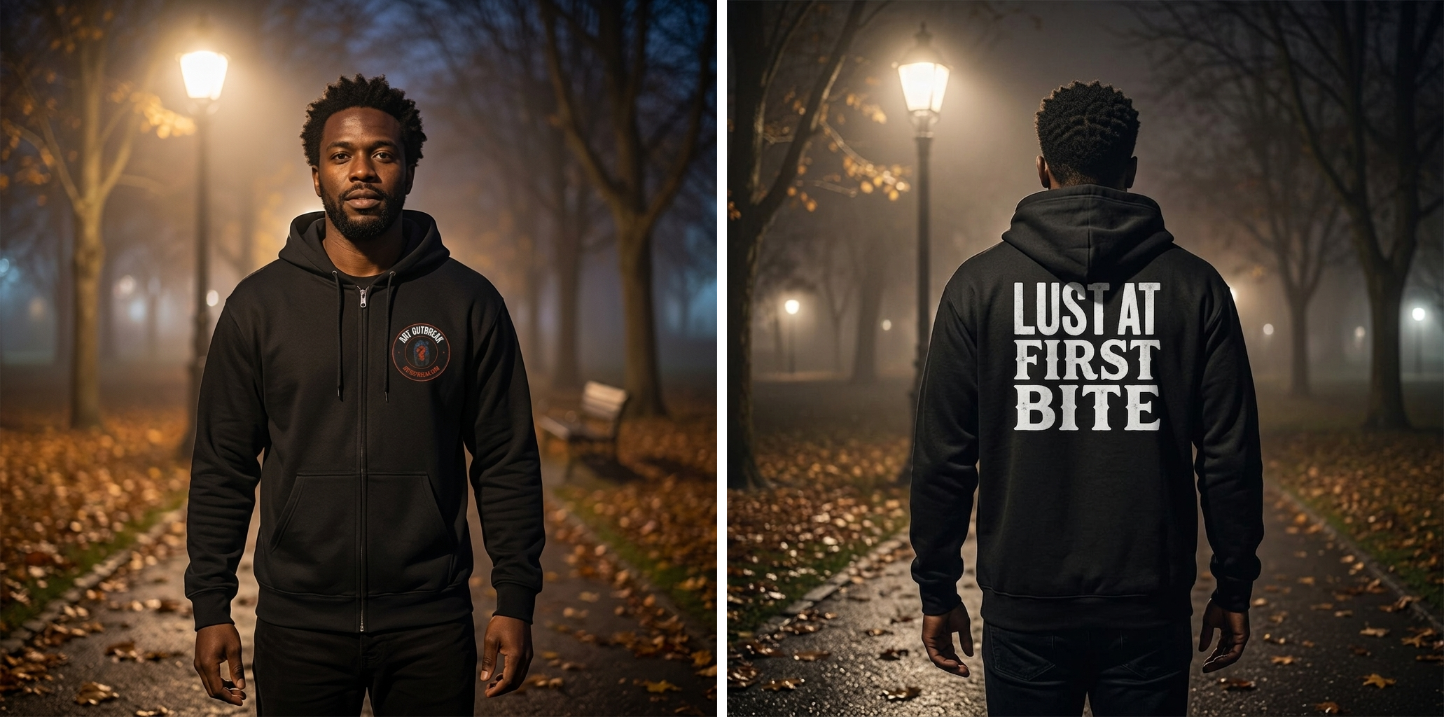 Lust At First Bite Hoodie lifestyle photo