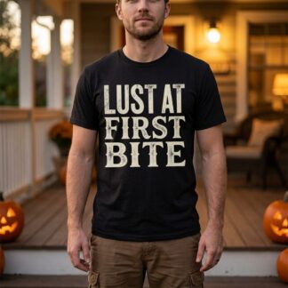 Lust at First Bite Shirt lifestyle photo