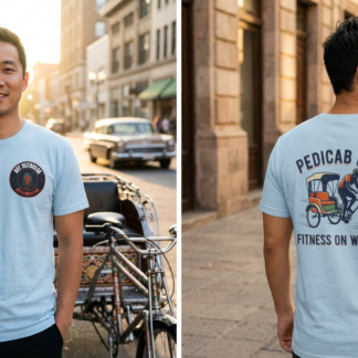 Pedicab Life Fitness on Wheels Shirt lifestyle photo