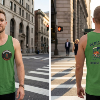 Pedicab Life Fitness on Wheels Tank Top lifestyle photo