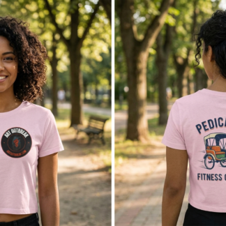 Pedicab Life Fitness On Wheels Tee lifestyle photo
