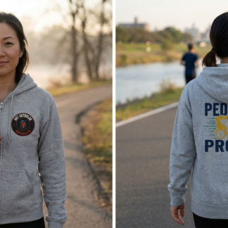 Pedicab Proud Hoodie lifestyle photo