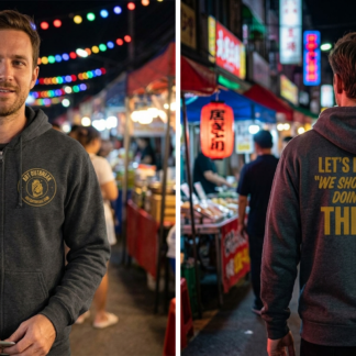 Let’s Do Some "We Shouldn’t Be Doing This" Things Hoodie lifestyle photo