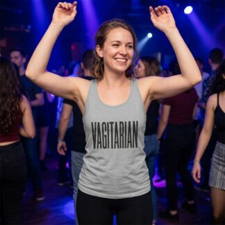 Vagitarian Tank Top lifestyle photo