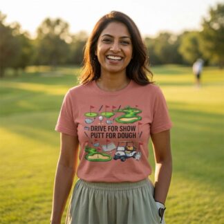 Drive for Show Putt for Dough golf tee lifestyle photo