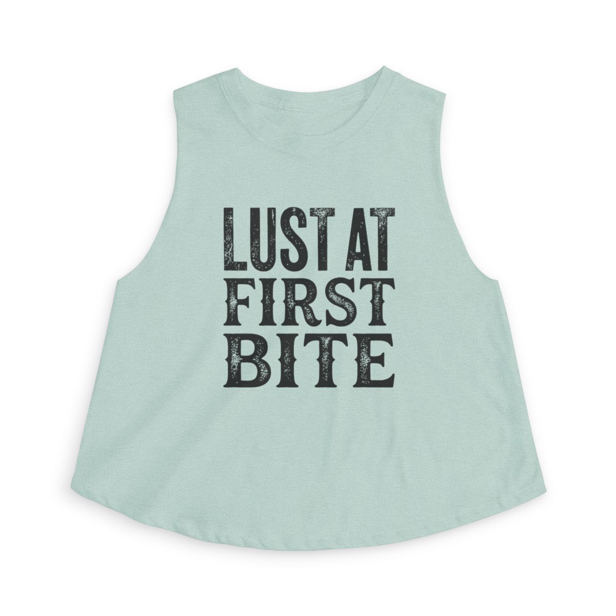 Lust At First Bite Crop Top | Vampire Bite Halloween Gothic Shirt - Image 4