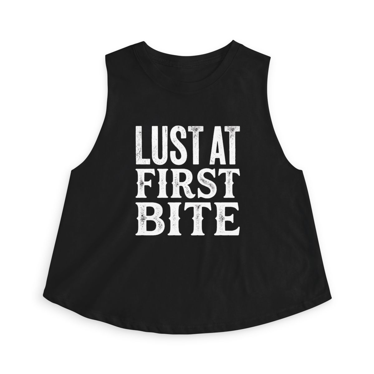 Lust At First Bite Crop Top | Vampire Bite Halloween Gothic Shirt - Image 7