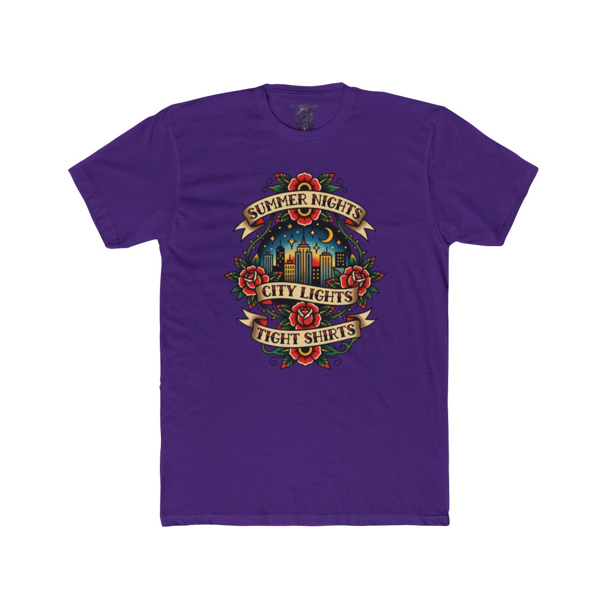 Summer Nights City Lights Tight Shirts Shirt | Tee, Baby Tee, Tank & More Styles - Image 13