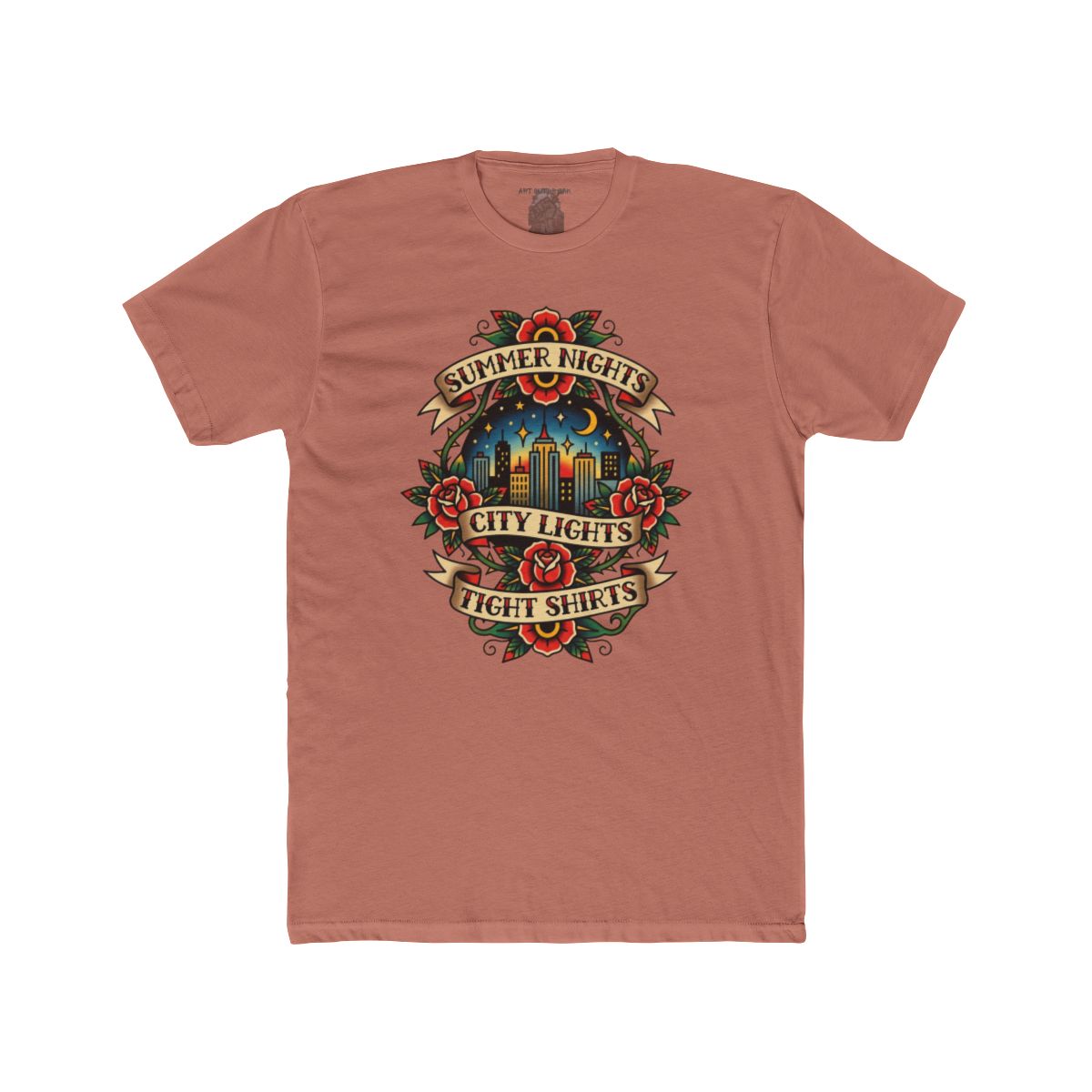 Summer Nights City Lights Tight Shirts Shirt | Tee, Baby Tee, Tank & More Styles - Image 4