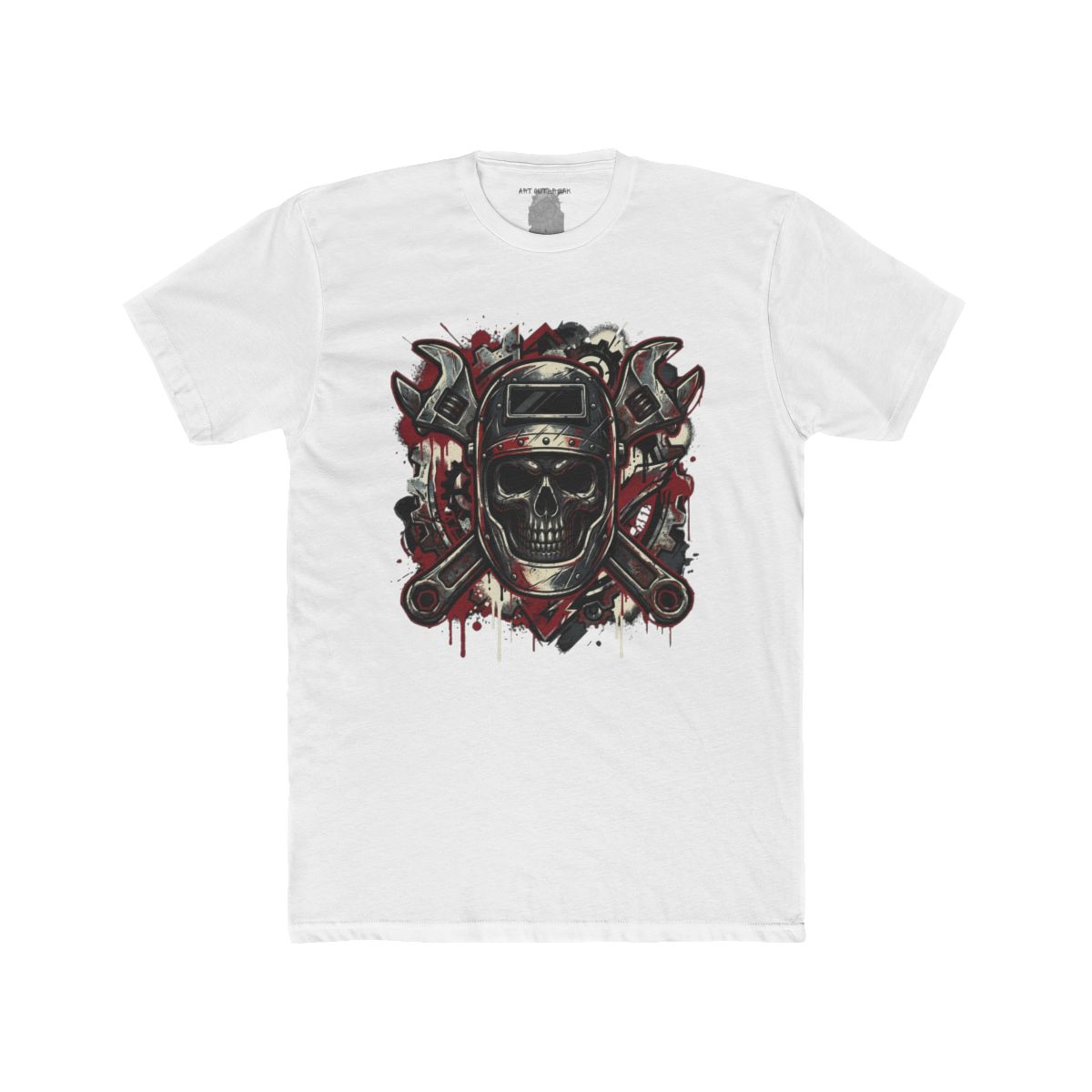 Welding Skull with Tools Tee | Skull Welder T-Shirt, Industrial Mechanic Shirt - Image 12