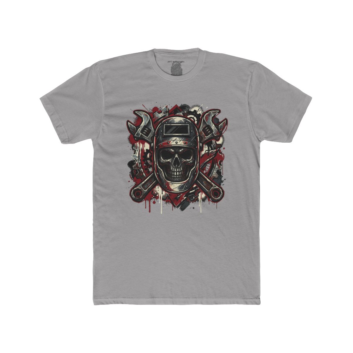 Welding Skull with Tools Tee | Skull Welder T-Shirt, Industrial Mechanic Shirt - Image 7