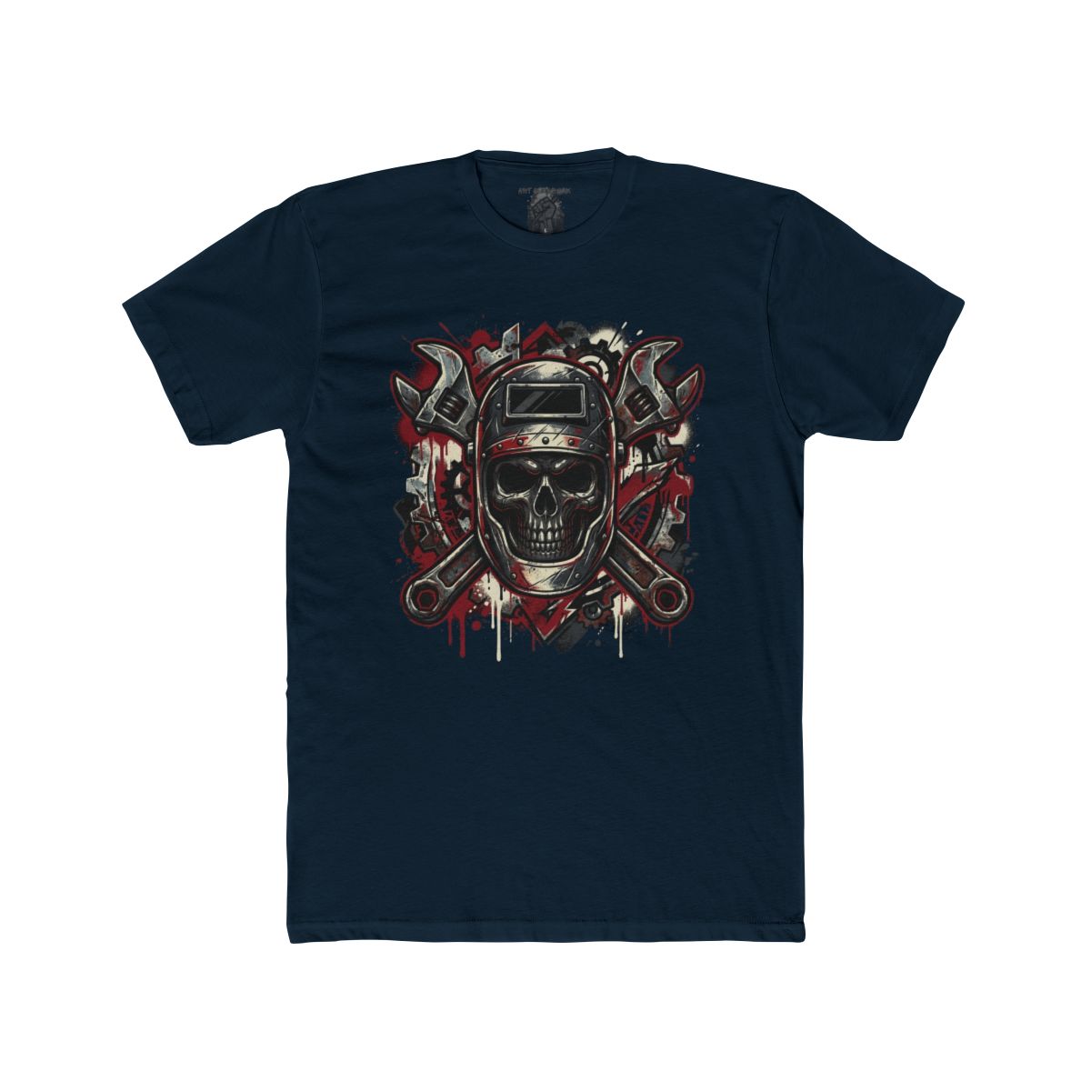 Welding Skull with Tools Tee | Skull Welder T-Shirt, Industrial Mechanic Shirt - Image 8