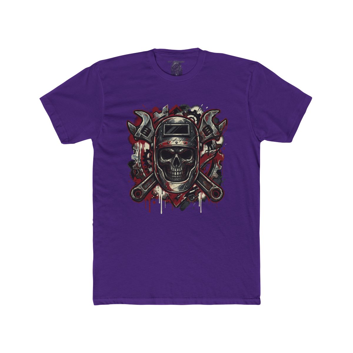 Welding Skull with Tools Tee | Skull Welder T-Shirt, Industrial Mechanic Shirt - Image 10