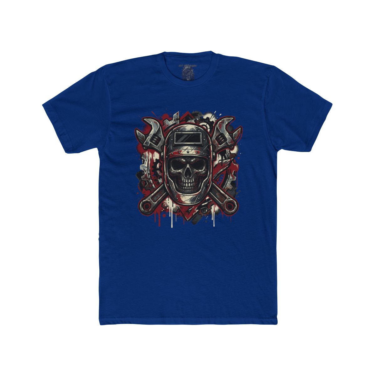 Welding Skull with Tools Tee | Skull Welder T-Shirt, Industrial Mechanic Shirt - Image 11