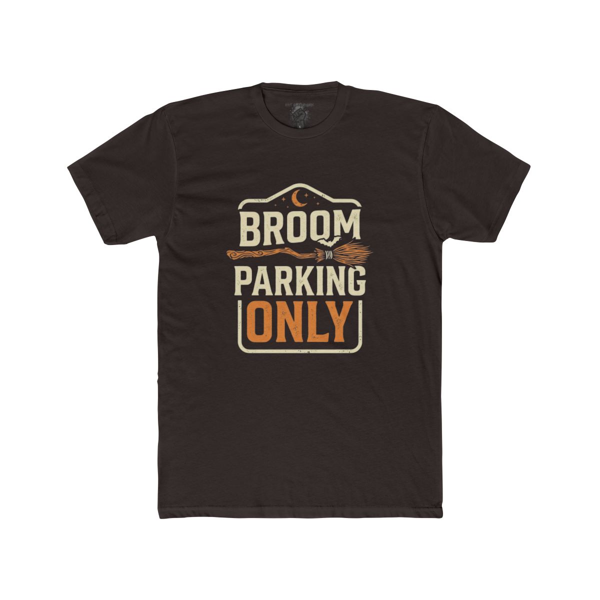 Broom Parking Only T-Shirt | Halloween Witch Broom Tee - Image 3