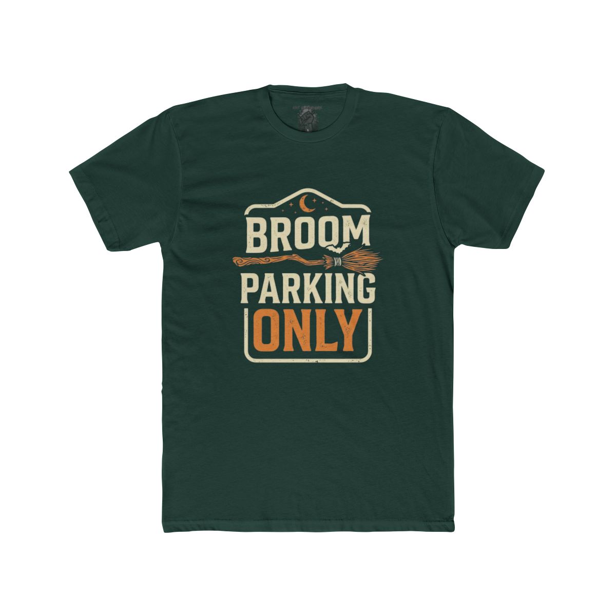 Broom Parking Only T-Shirt | Halloween Witch Broom Tee - Image 4