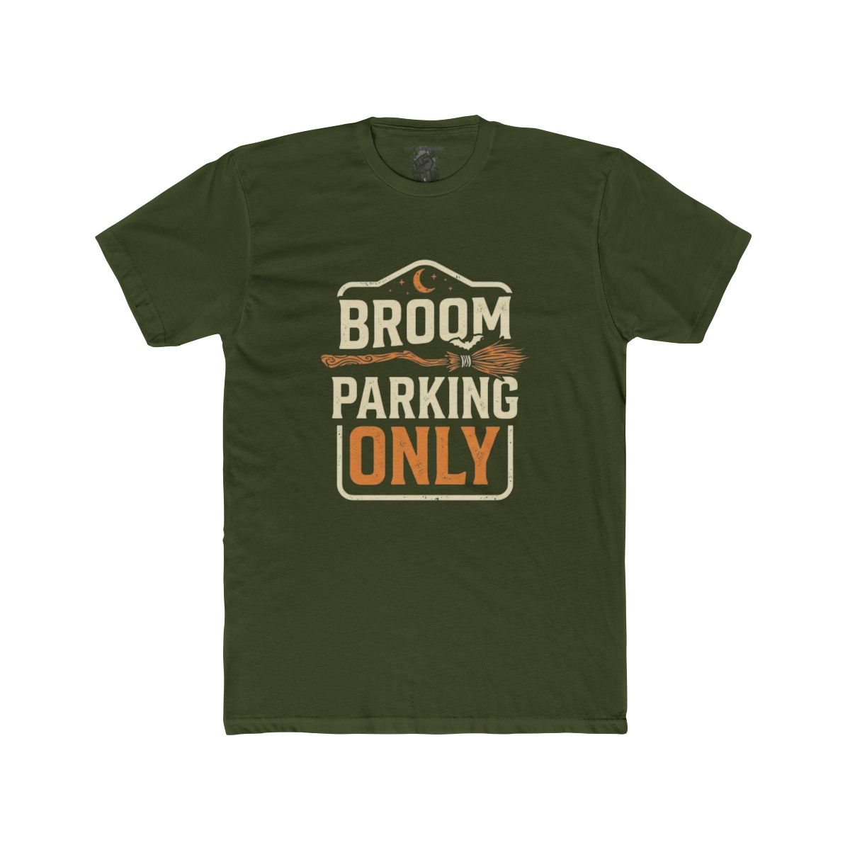 Broom Parking Only T-Shirt | Halloween Witch Broom Tee - Image 8