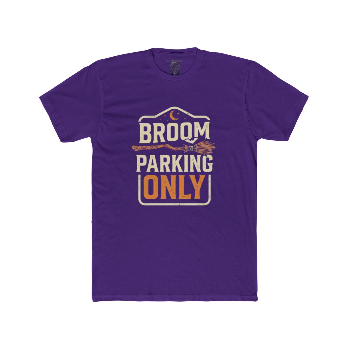 Broom Parking Only T-Shirt | Halloween Witch Broom Tee - Image 9