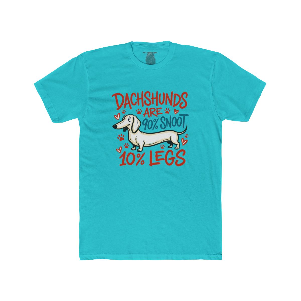 Dachshunds are 90% Snoot 10% Legs T-Shirt | Cute Wiener Dog Tee - Image 15