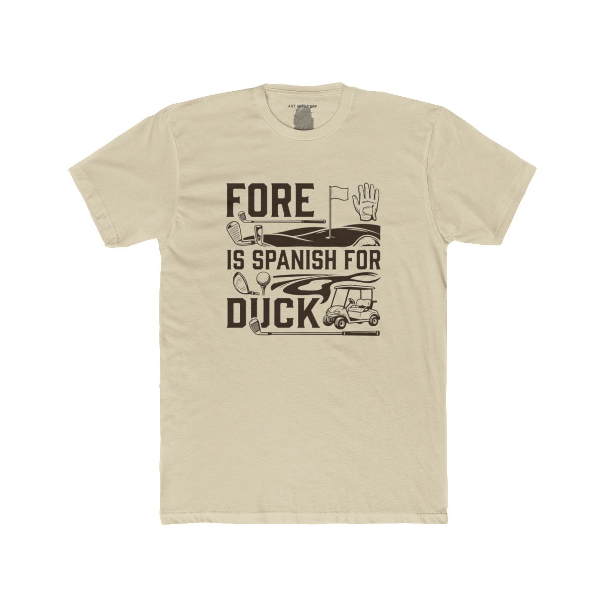 Fore Is Spanish For Duck golf shirt | Golf Tee, Golf Cart, Funny Golf Saying - Image 4