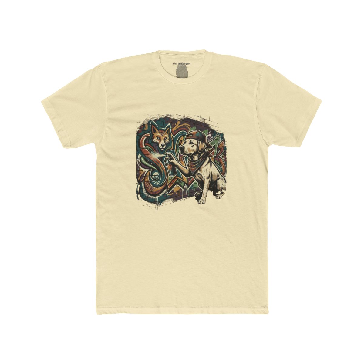 Graffiti Labrador Tee | Street Art Dog with Spray Paint Shirt - Image 14