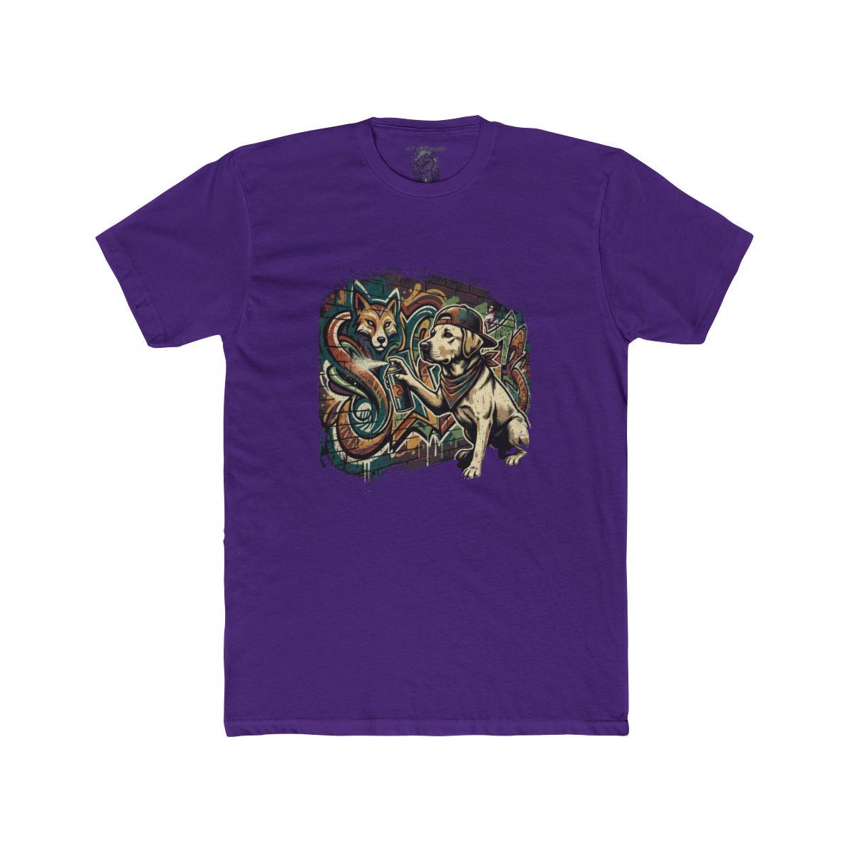 Graffiti Labrador Tee | Street Art Dog with Spray Paint Shirt - Image 15