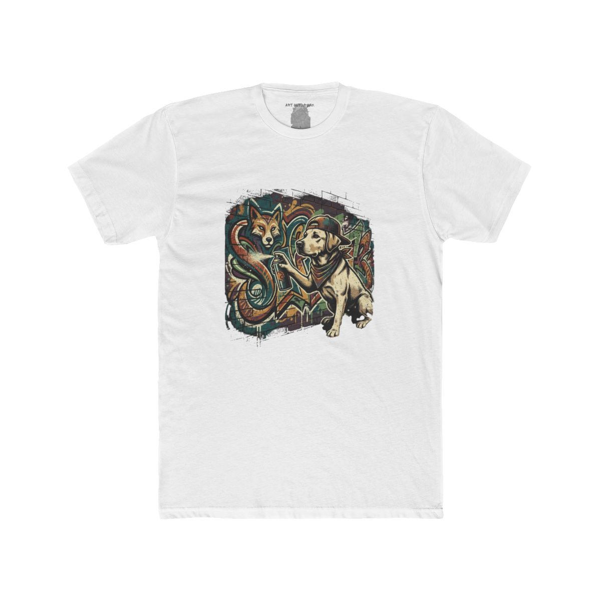 Graffiti Labrador Tee | Street Art Dog with Spray Paint Shirt - Image 16