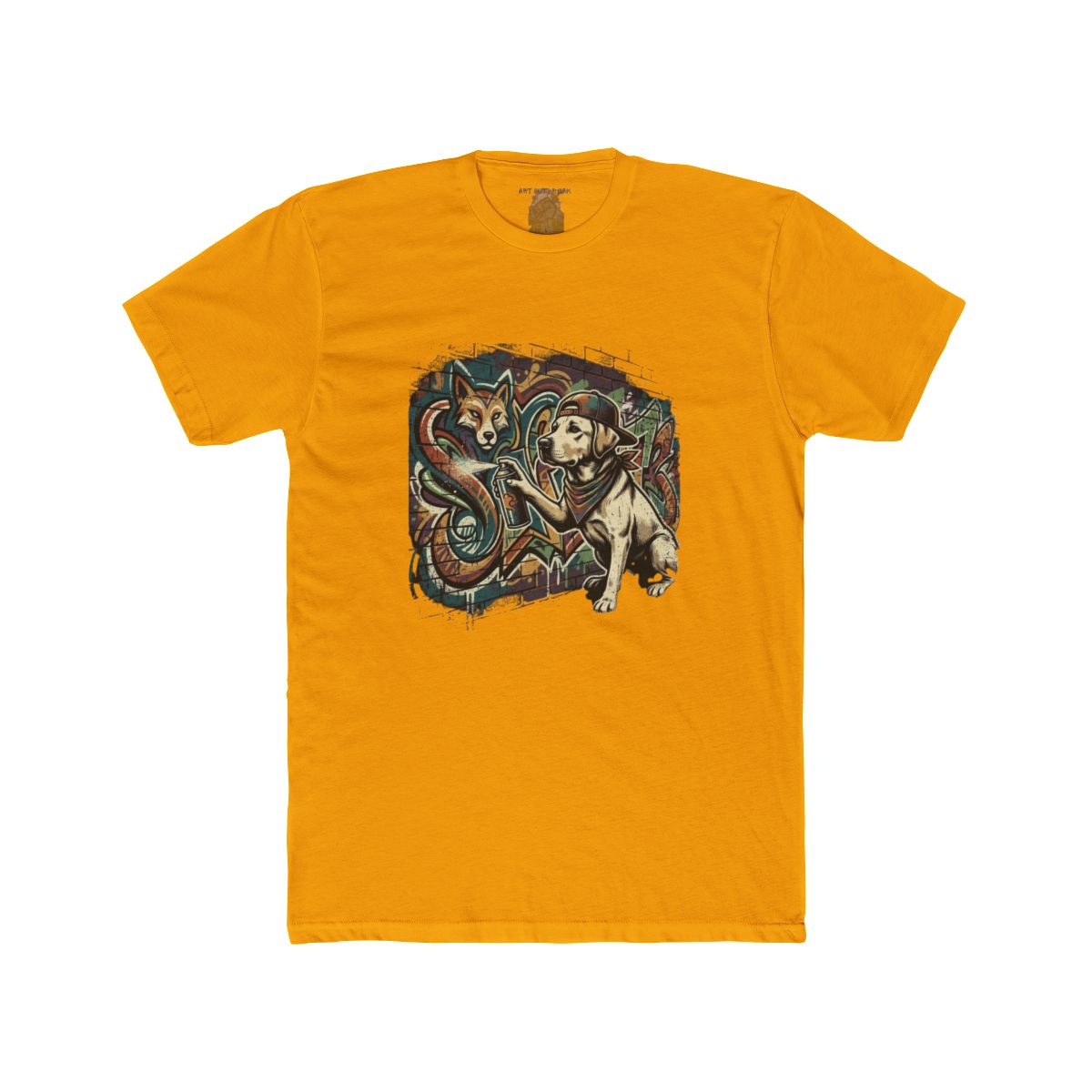 Graffiti Labrador Tee | Street Art Dog with Spray Paint Shirt - Image 8