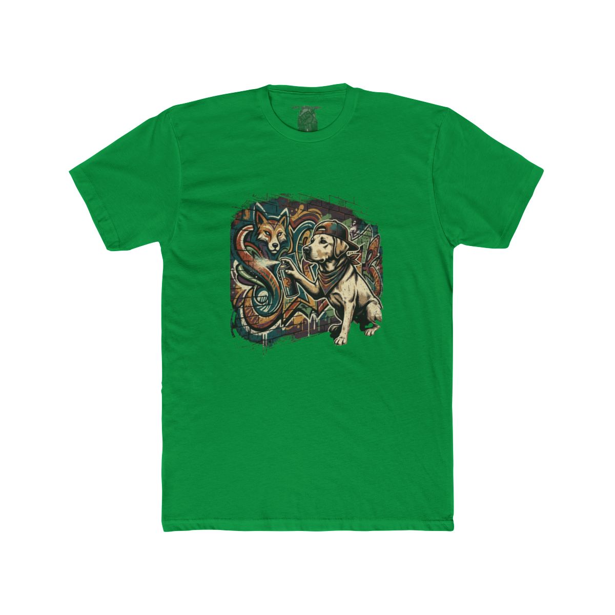Graffiti Labrador Tee | Street Art Dog with Spray Paint Shirt - Image 11
