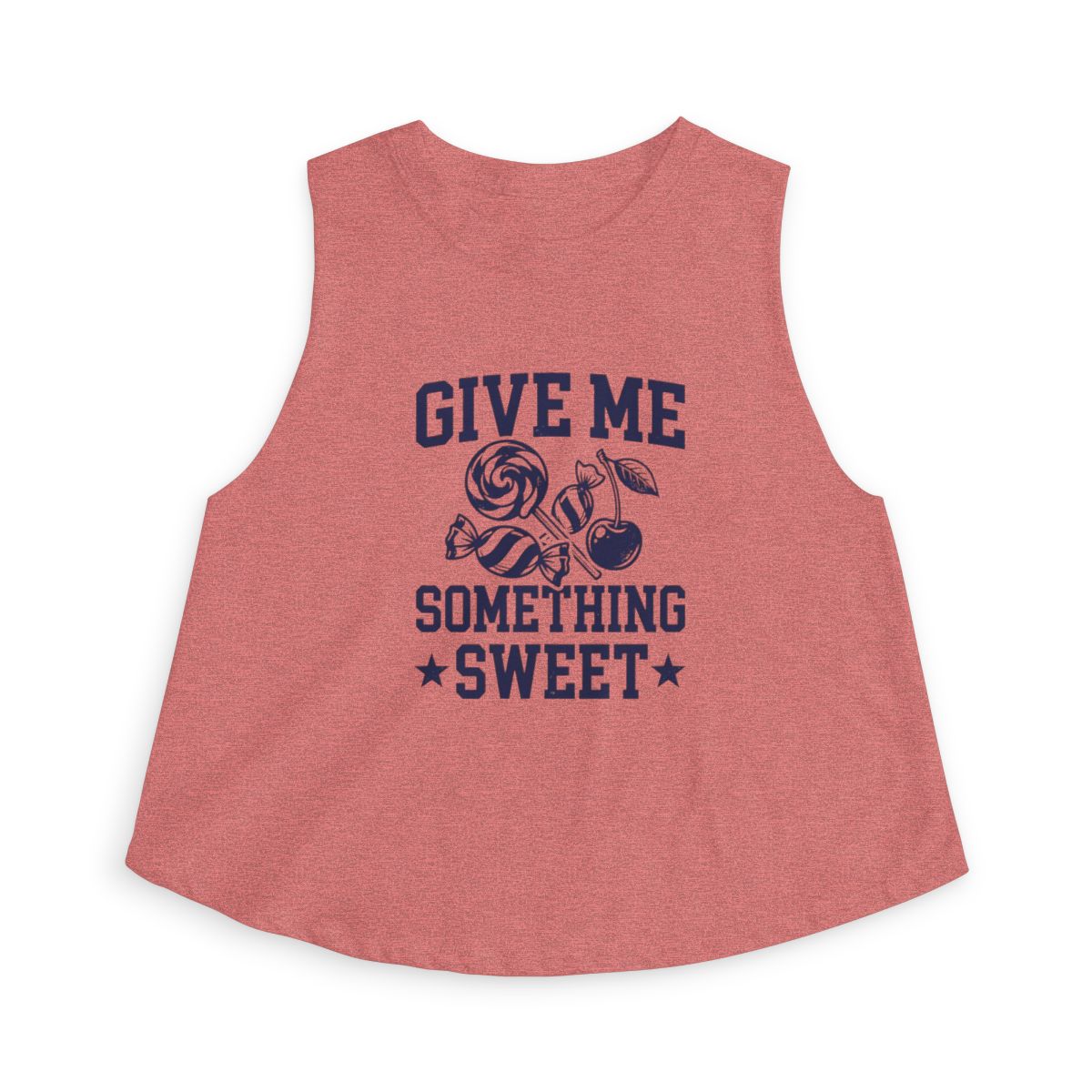 Give Me Something Sweet Crop Top | Candy Graphic, Cherry & Lollipop - Image 4