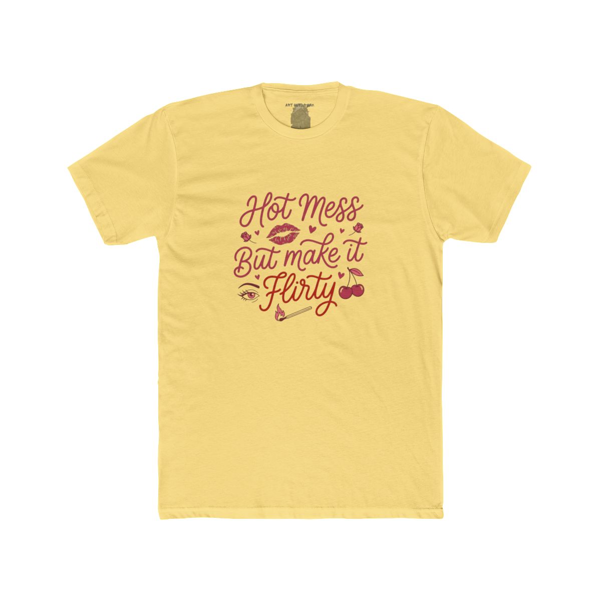Hot Mess But Make It Flirty Shirt | Tee, Crop, Baby Tee & More Styles - Image 3