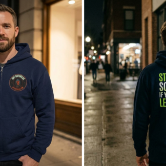 Stop Looking So Delicious Hoodie lifestyle photo