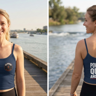 Powered by Quads and Spite Tank Top lifestyle photo
