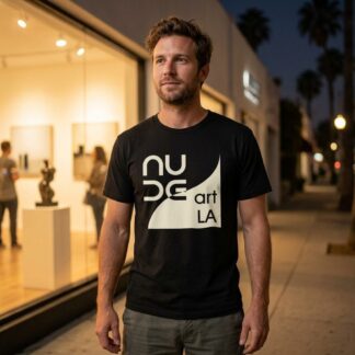 Nude Art LA Logo Tee - Official - Black lifestyle photo